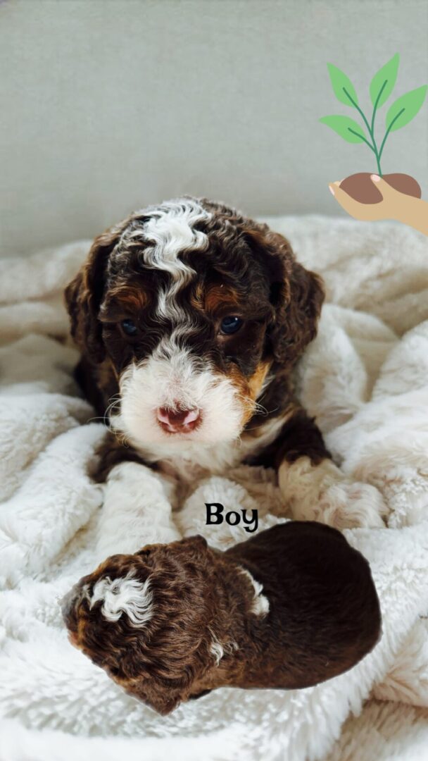 mini bernedoodle